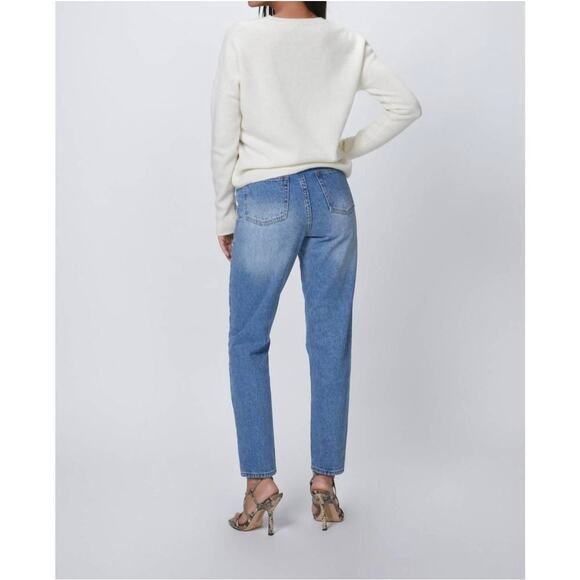 Mandkhai Cashmere Cropped Jumper Sweater - Picture 2 of 10